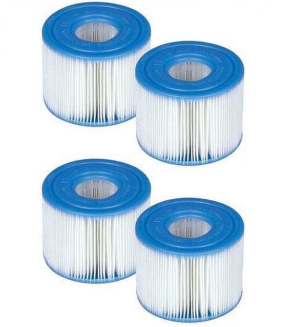 Jilong-Avenli swimmingpoolfiltre - sæt med 4 dele - type 1 pumpe - op til 1249 liter i timen