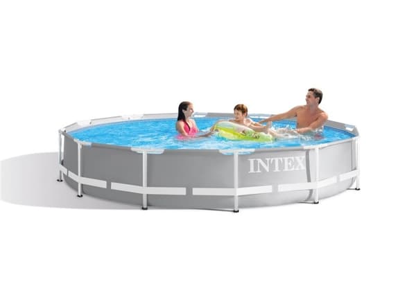 Intex Prims Rörpool 366 x 7 6 cm sis. suodatinpumppu