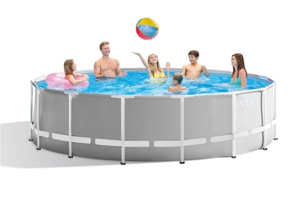 Intex Prism Pipe Pool 457x122cm sis. suodatinpumppu, turvatikkaat,