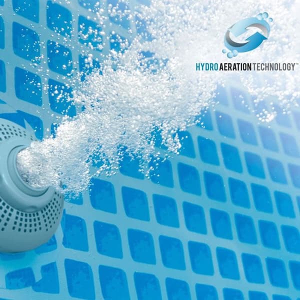 INTEX OPTIMO 636G patronfilter - Grå - Filterpump - Flöde 5678 liter/h