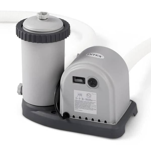 INTEX OPTIMO 636G patronfilter - Grå - Filterpump - Flöde 5678 liter/h