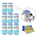 Pikkukuva 1 / 5: Intex - A-suodattimet - 8 kpl - Sopii suodatinpumppuun 28604GS/28638GS/28636GS & WAYS kuurausharja