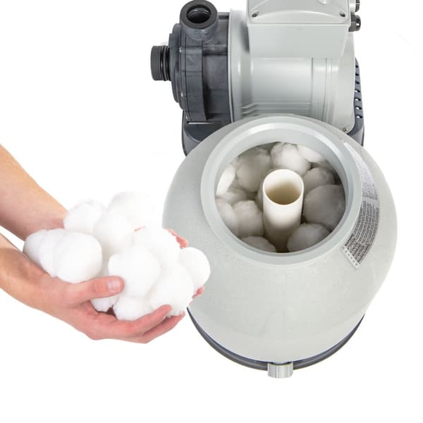 Flowclear Polysphere Filter Balls - 3000 grammaa & WAYS kuurausharja