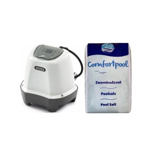 Intex - Saltfatsystem 26662GS & Poolsalt 20 kg