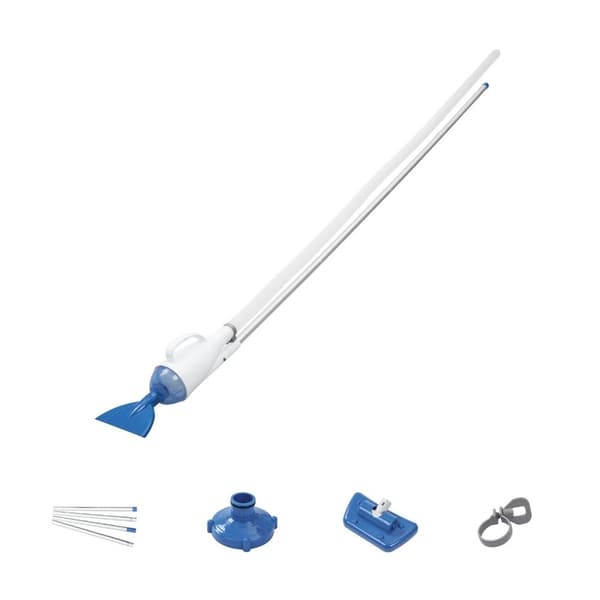 Bestway - Uima-altaan pölynimuri AquaCrawl & Filter Pump 3028 l/h ja 4 suodatinta Type II & WAYS kuurausharja