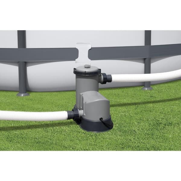 Bestway - Uima-altaan pölynimuri AquaClean ja suodatinpumppu 5678 l/h ja 4 suodatinta Tyyppi III & WAYS kuurausharja