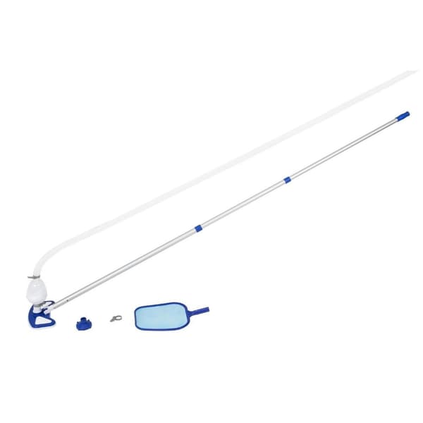 Bestway - Uima-altaan pölynimuri AquaClean ja suodatinpumppu 5678 l/h ja 4 suodatinta Tyyppi III & WAYS kuurausharja