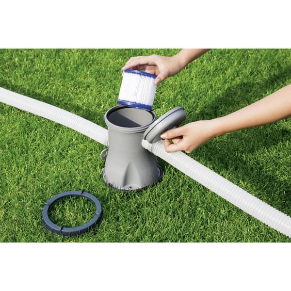 WAYS - Uima-altaan huolto - Pieni Deluxe-paketti ja suodatinpumppu 1249 l/h ja 6 suodatinta, tyyppi I