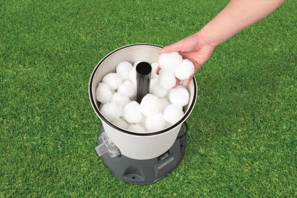 Flowclear Polysphere filterbollar till sandfilterpumpar 500g