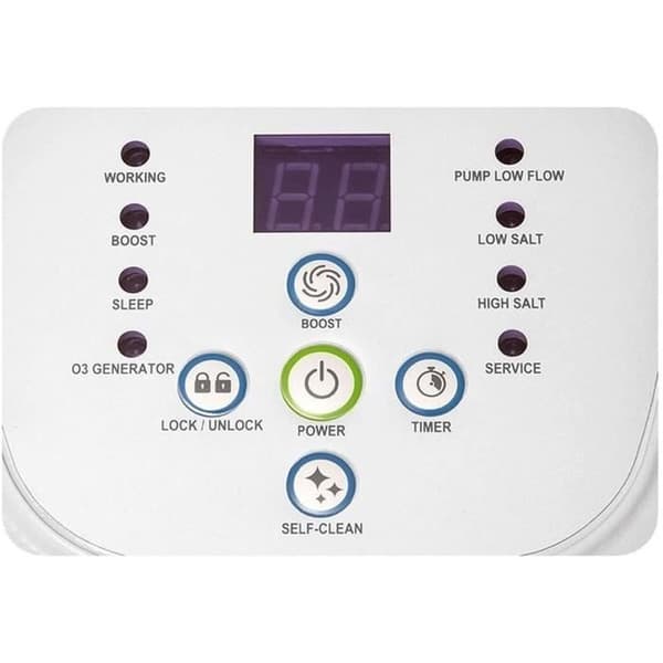 INTEX Krystal Clear QS500 saltsterilisator för simbassänger upp till 26,5 m³