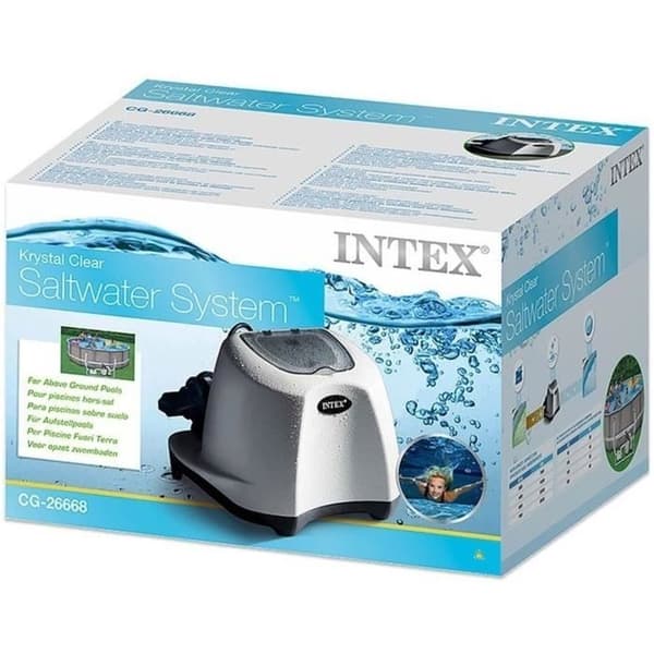 INTEX Krystal Clear QS500 saltsterilisator för simbassänger upp till 26,5 m³