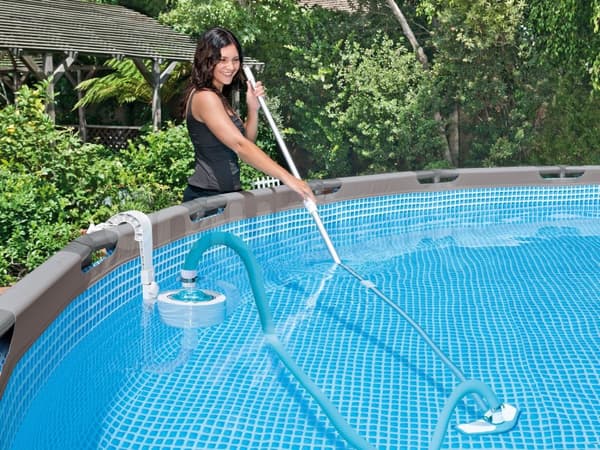 Intex-letku suodatinpumpulle - 38mm - 760cm - musta