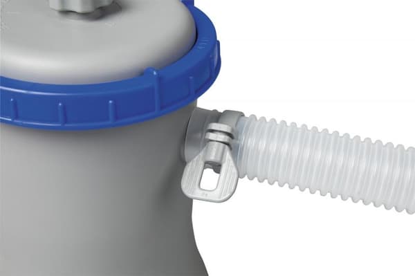 Bestway - svømmebassinpumpe - med filter - 2006 liter/time - grå