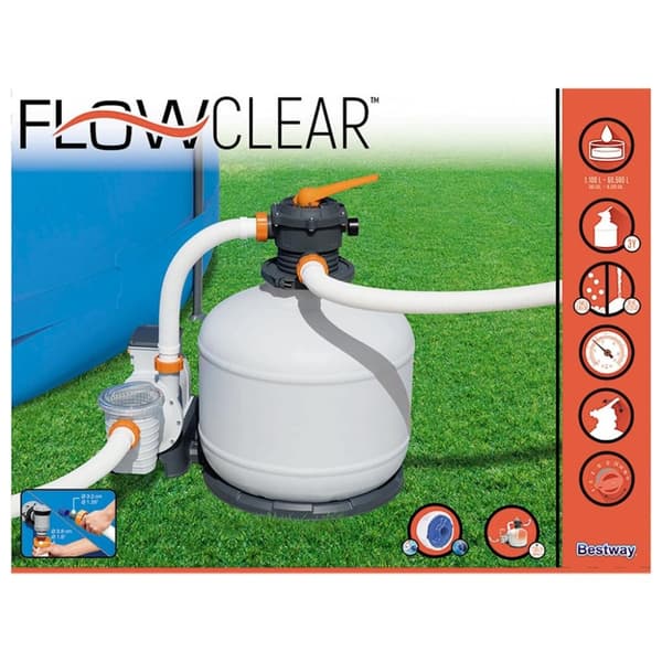 Bestway sandfilterpumpe Flowclear 11355 l/t.