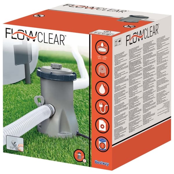 Bestway Poolfilterpump  Flowclear 330 gal