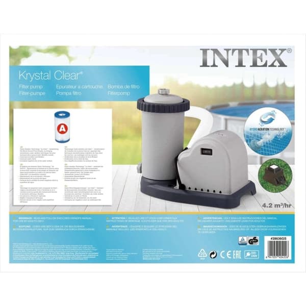 INTEX filterpumpe 5678 l/t. 28636GS