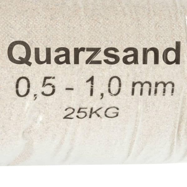 vidaXL Filtersand 25 kg 0,5-1,0 mm