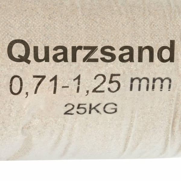 vidaXL Suodatinhiekka 25 kg 0,71 - 1,25 mm