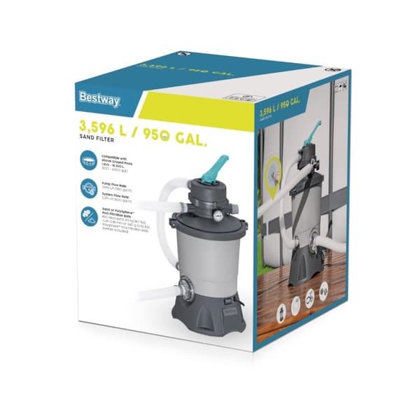Bestway Flowclear Sandfilter Pump  3596L (2025 model)