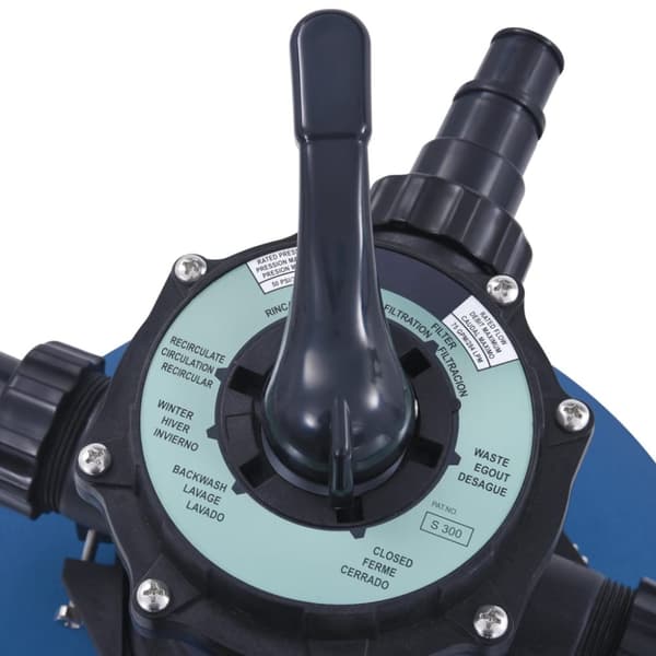 sandfilterpumpe med timer 530 W 10980 l/t.