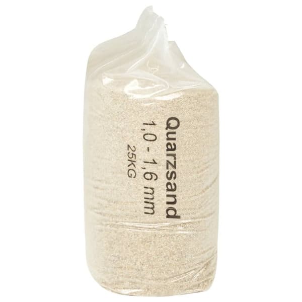 filtersand 25 kg 0,5-1,0 mm