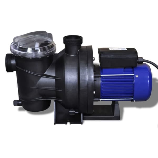 Poolpump elektrisk 800W blå