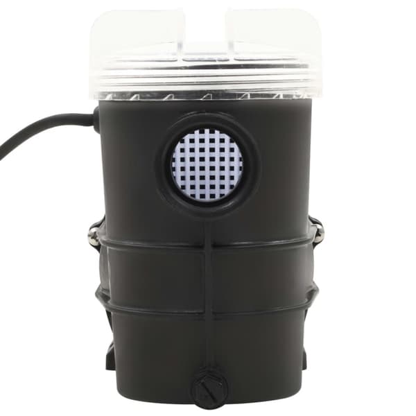 poolpumpe med timer 0,25 HK 8000 l/t. sort