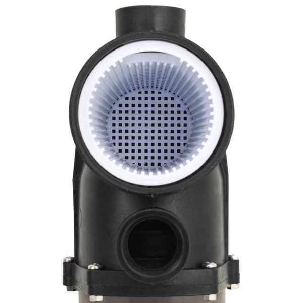 poolpumpe med timer 0,25 HK 8000 l/t. sort