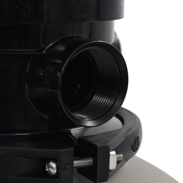 sandfilter til pool multiventil med 4 indstillinger grå 350 mm
