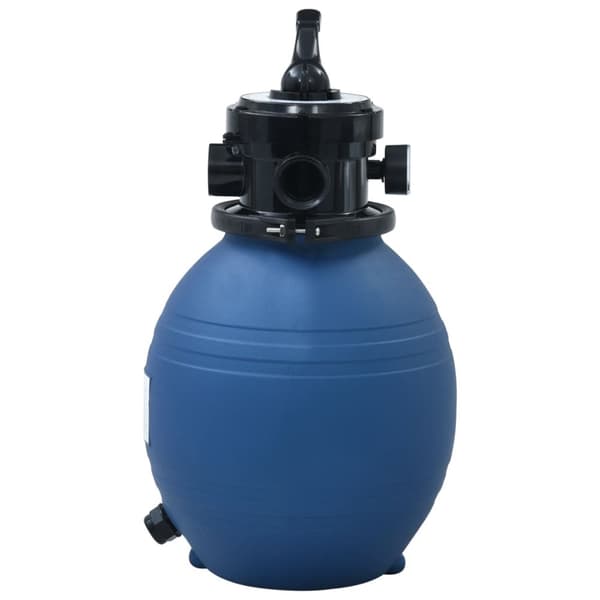 vidaXL sandfilter til pool ventil med 4 indstillinger 300 mm blå -  Pool & spa – filtre