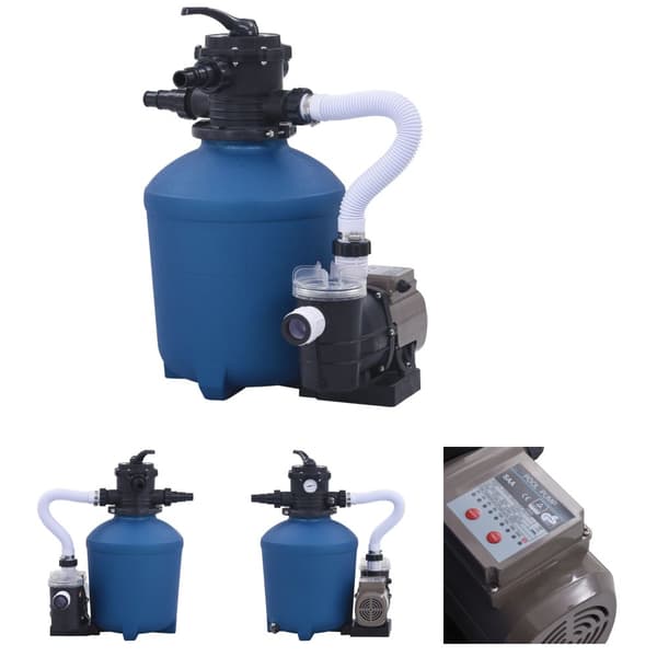 The Living Store sandfilterpumpe med timer 530 W 10980 l/t. -  Pool & spa – filtre