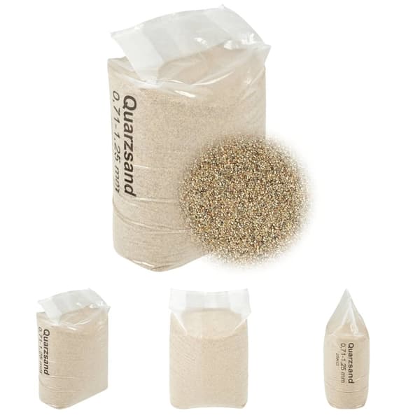 The Living Store Suodatinhiekka 25 kg 0,71 - 1,25 mm - Uima- & porealtaan suodattimet
