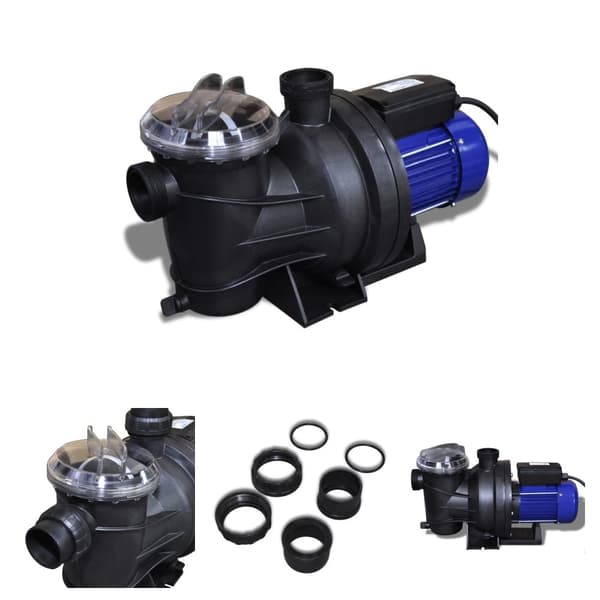 The Living Store poolpumpe elektrisk 1200 W blå -  Pool & spa – filtre