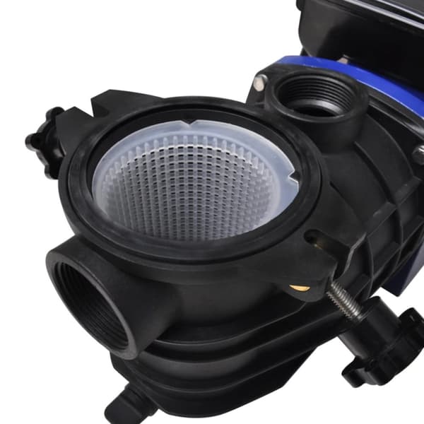 The Living Store poolpumpe elektrisk 500 W blå -  Pool & spa – filtre
