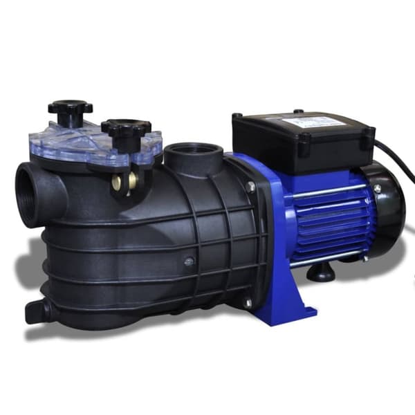The Living Store poolpumpe elektrisk 500 W blå -  Pool & spa – filtre