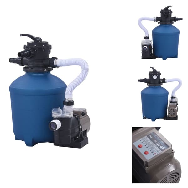 Pool & spa – filtre - Living sandfilterpumpe med timer 530 W 10980 l/t.
