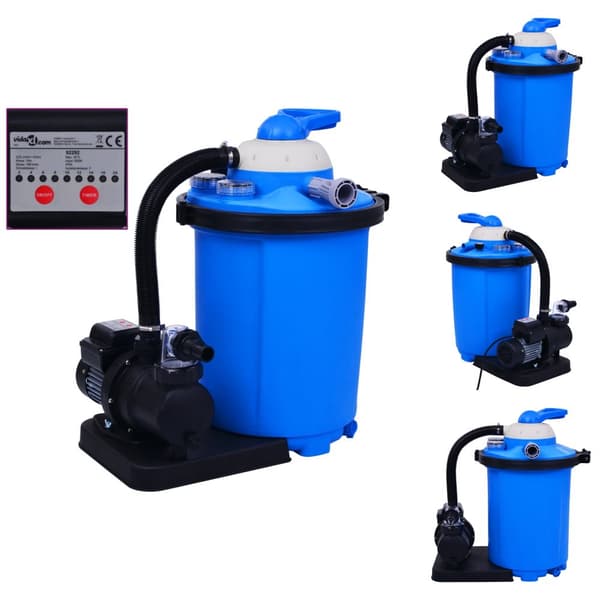 Pool & spa – filtre - Living sandfilterpumpe med timer 550 W 50 l