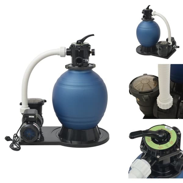 Uima- & porealtaan suodattimet - Living Hiekkasuodatinpumppu 1000 W 16800 l/h XL