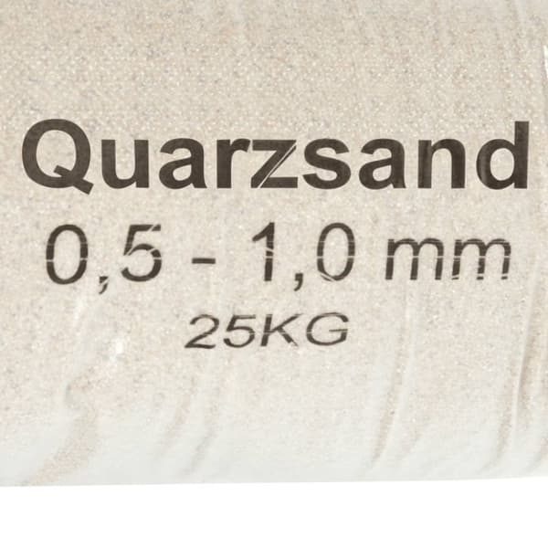 Pool & spa – filtre - Living filtersand 25 kg 0,5-1,0 mm