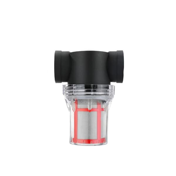 INF Inline vannfilter med 1" utvendig gjenge 200 Mesh