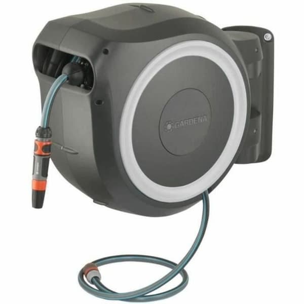 Slange hjul Gardena RollUp Ø 13 mm Plast Automatisk Vegg 35 m