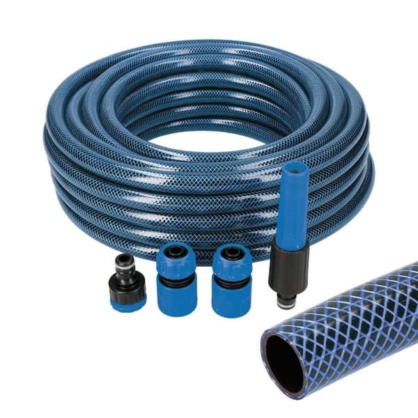 Letku tarvikesetillä EDM 74098 5/8" 20 mm x 15 m Sininen (15 m)