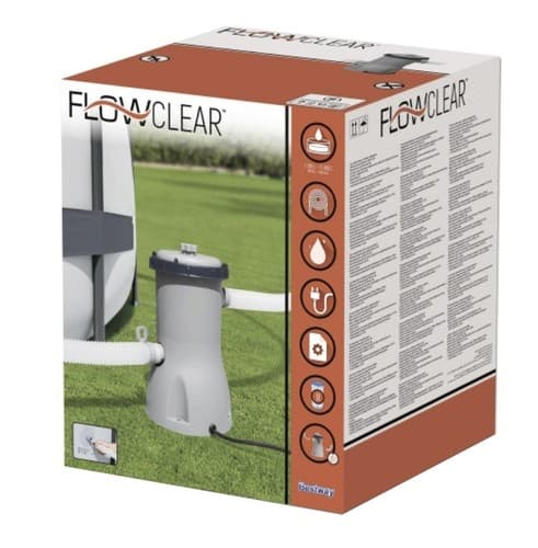 Poolpump med Filter - 3028l/h