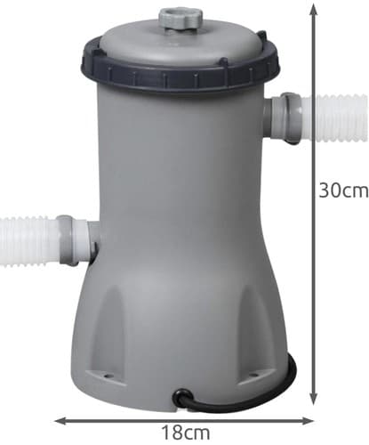 Poolpump med Filter - 3028l/h