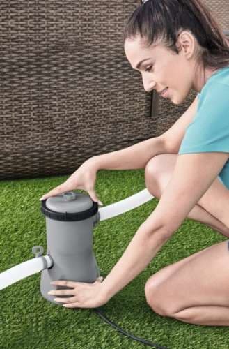 Poolpump med Filter - 3028l/h