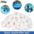 Miniatyrbild 1 av 4: 700g aqualoon filterkulor för sandfilter Vattenrening Fiberboll för Pool Spa