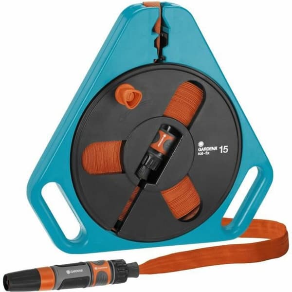 Slang Gardena 756-U Roll-Fix Platt Textil Plast 15 m