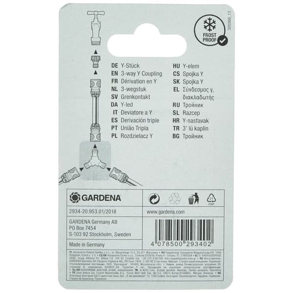 Slanganslutning Gardena 2934-20