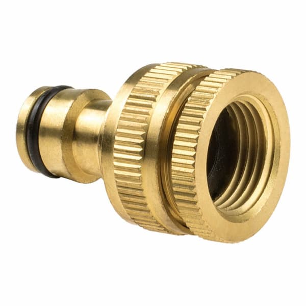 Slanganslutning Cellfast 3/4" 1/2" Mässing Kran