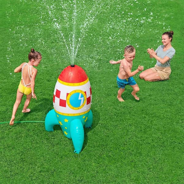Legetøjs vandsprinkler Bestway Plastik 64 x 61 x 102 cm 61 x 64 x 102 cm Rumskib